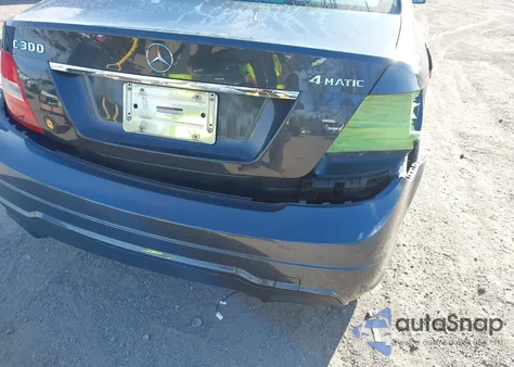 2013 Mercedes-Benz C 300 Sport 4Matic from USA, damaged, VIN WDDGF8AB1DR294589